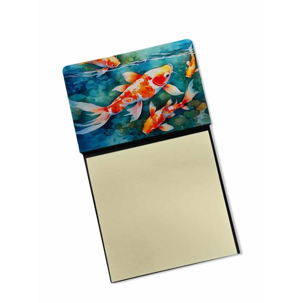 Caroline's Treasures Koi Fish Sticky Note Holder R...