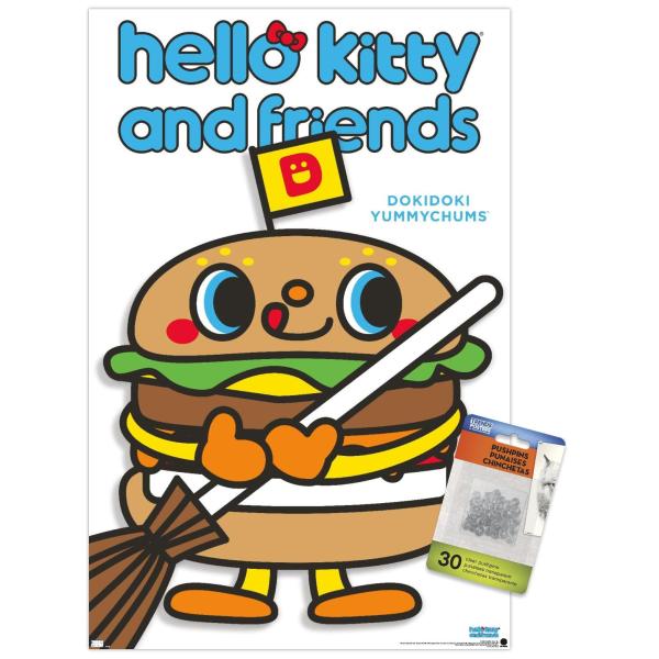 Trends International Hello Kitty and Friends: Hell...