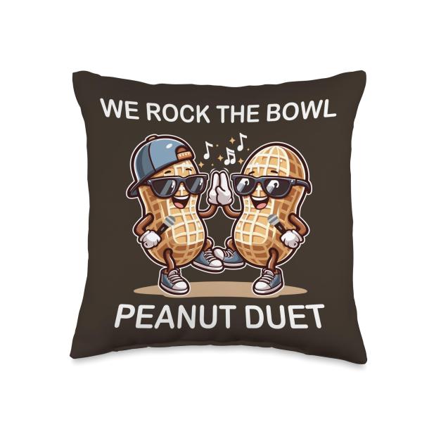 Peanut We Rock The Bowl Peanut Duet Snack Lover Th...