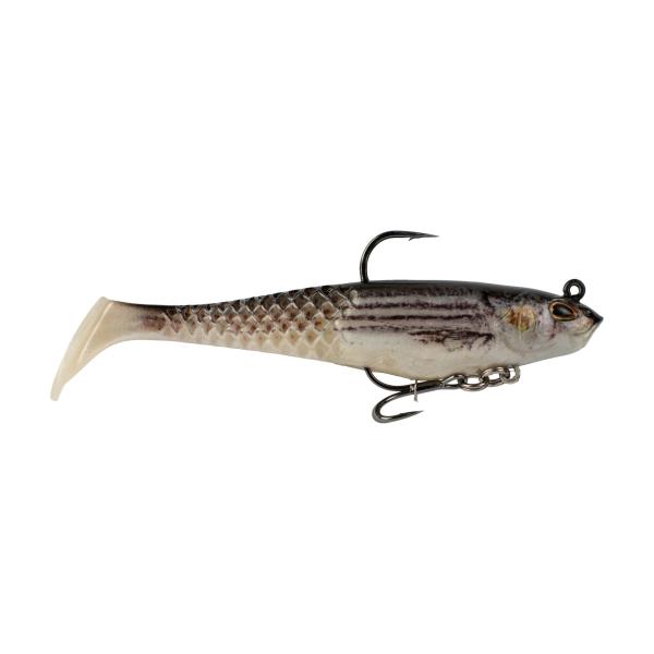 Berkley PowerBait 海水プレリグカルシャッドフィッシングソフトベイト、ボラ、4インチ...