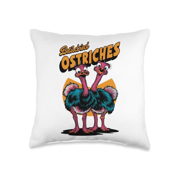 Funny Ostrich Design For Men Women Kids Ostrich An...