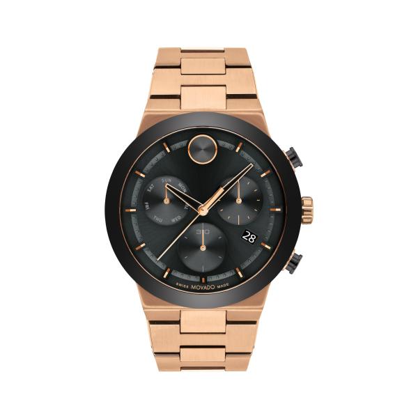 Movado Bold Fusion メンズ スポーツウォッチ - スイスクォーツ クロノグラフ ム...