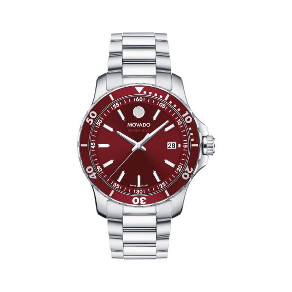 Movado メンズ スイスクォーツ アナログ腕時計 ステンレススチールストラップ 2600178 ...