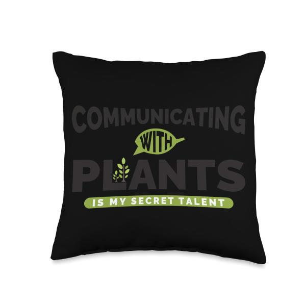 Plant Lover Communicating With Plants Gardener Gar...