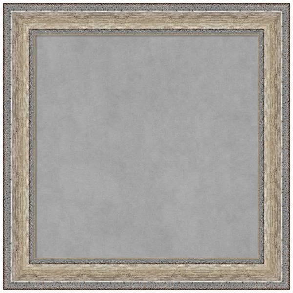 Amanti Art Silver Framed Magnetic Board 25x25 Medi...