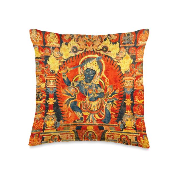 Acala Protector Tibetan Buddhist Thangka Mandala B...
