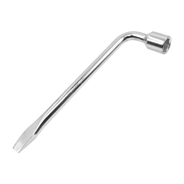 YXQ 車用スペアタイヤラグレンチ ジャッキ用 19mm/0.75インチ Lタイプ 六角穴付きエンド...