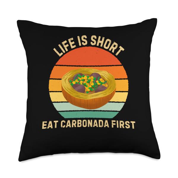 Retro Life Is Short Eat Carbonada First Carbonada ...