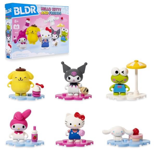 BLDR Hello Kitty and Friends Minifigures 6-Pack - ...