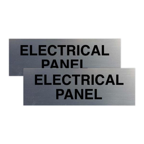 All Quality Basic Electrical Panel Sign - 消防規制安全コン...