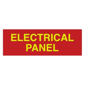 All Quality Basic Electrical Panel Sign - Fire Reg...