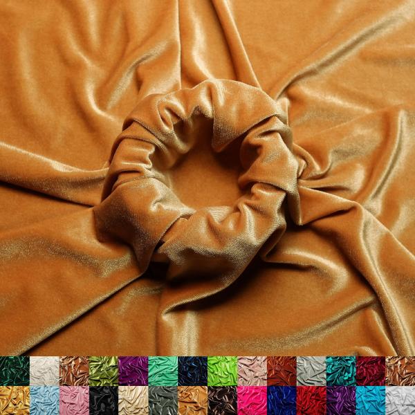 Ice Fabrics Stretch Velvet Fabric by The Yard - 60...