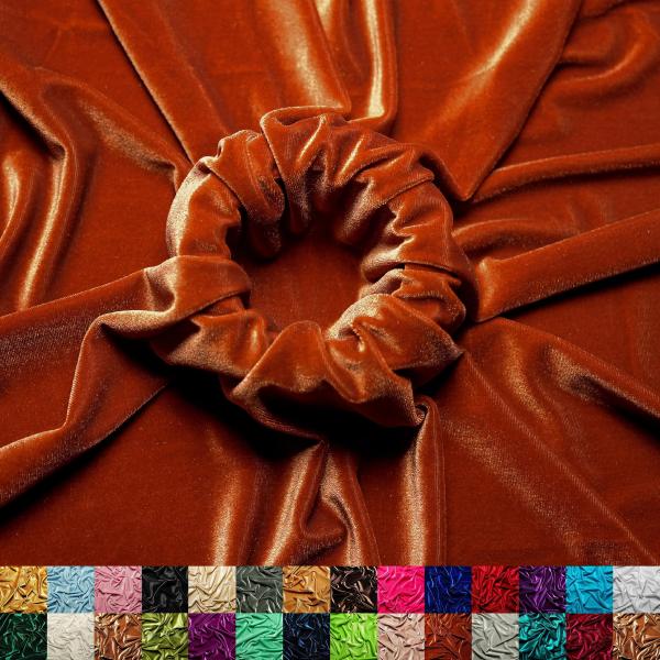 Ice Fabrics Stretch Velvet Fabric by The Yard - 60...
