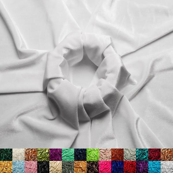 Ice Fabrics Stretch Velvet Fabric by The Yard - 60...