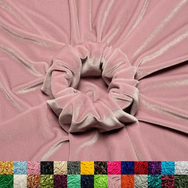 Ice Fabrics Stretch Velvet Fabric by The Yard - 60...