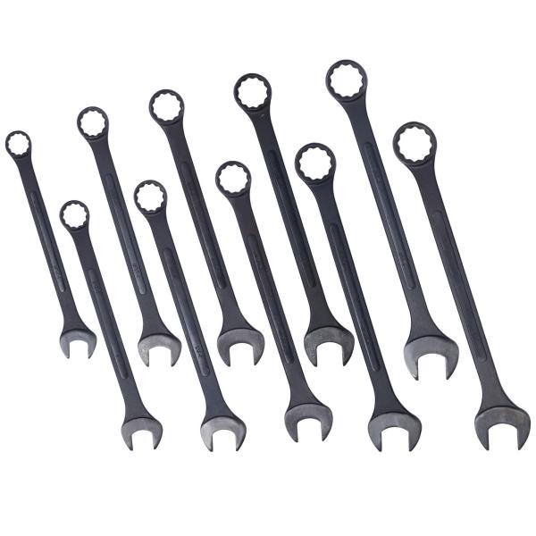 Elountik 10 PCS SAE Jumbo Combination Wrench Set E...