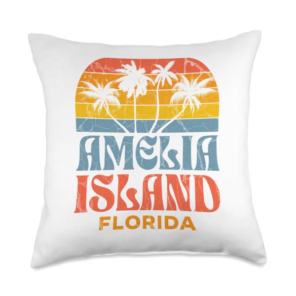 Amelia Island Throw Pillow