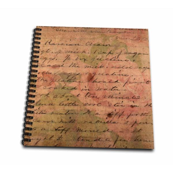 Memory Book 12 x 12 inch - Handwriting Recipe on F...