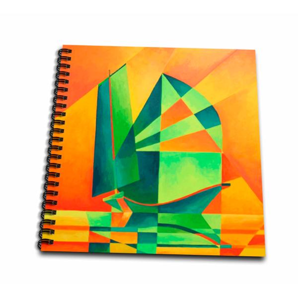Memory Book 12 x 12 inch - Chinese Junk Sails at S...