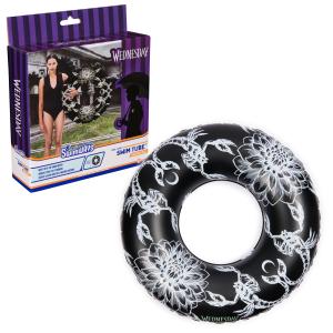 Swimways 水曜日 スイムチューブ プールフロート 空気注入式プールフロート ＆ 子供用プール玩具 スイミングプールアクセサリー ビーチの必需品 14歳以上のティ