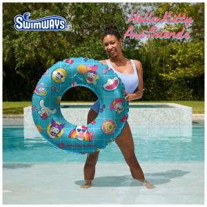 SwimWays ハローキティ スイムチューブ...の詳細画像1
