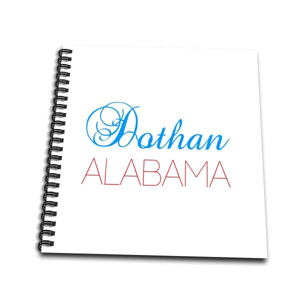 Drawing Book 8 x 8 inch - Dothan, Alabama Blue, re...