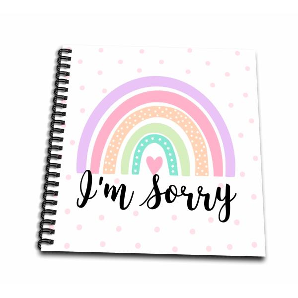 Memory Book 12 x 12 inch - Im Sorry Apology Pastel...
