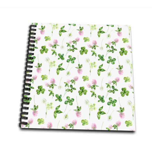 Drawing Book 8 x 8 inch - Pretty Irish Flowers and...