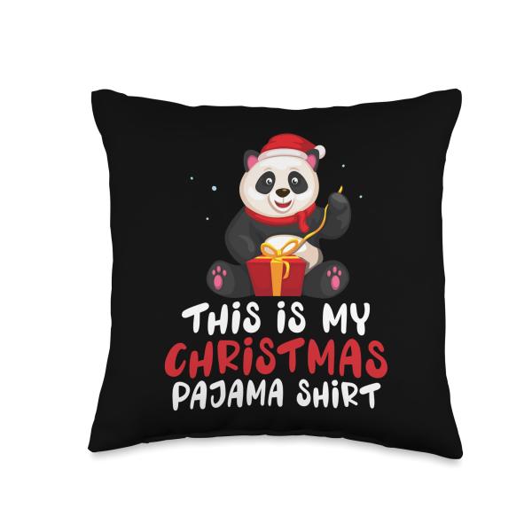 This is My Baby Panda Christmas Pajamas Ugly Costu...