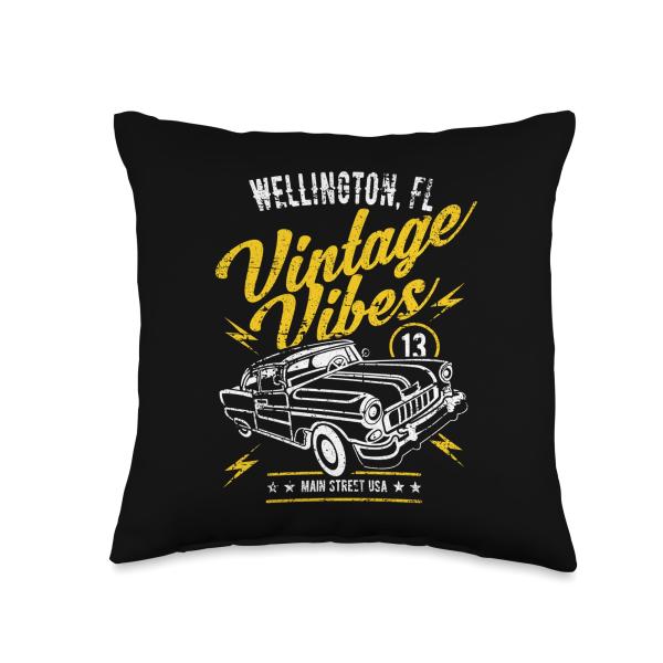 Wellington FL Vintage Vibes Classic Car Distressed...