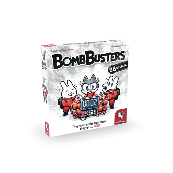 Bomb Busters ボードゲーム 66ミッション 協力型 サプライズボックス5個 難易度上昇式