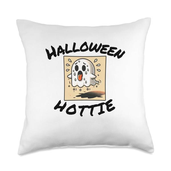 Halloween Hottie Throw Pillow