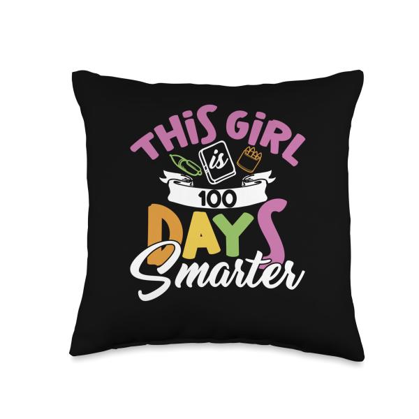 This Girl is 100 Days Smarter Cool Class 100th Day...