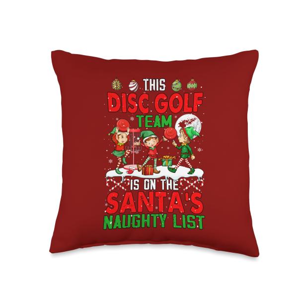 Disc Golf Team Is On Santa's Xmas Naughty List Pla...