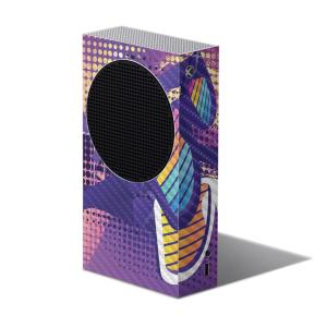 Carbon Fiber Gaming Skin Compatible with Xbox Series S - Shutter Shades - Premium 3M Vinyl Protective Wrap Decal Cover - Easy to Apply | Crafted in Th