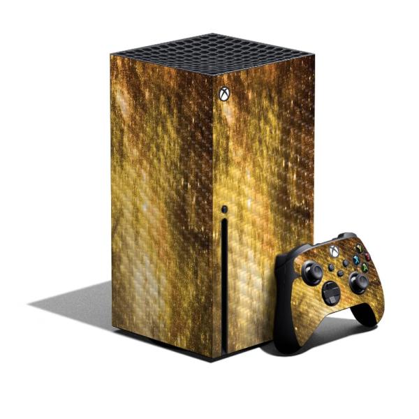 Carbon Fiber Gaming Skin Compatible with Xbox Seri...