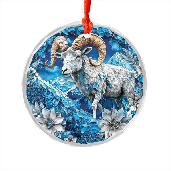 CanvasWis Thursh Winter Haven Design 2 Ceramic Orn...