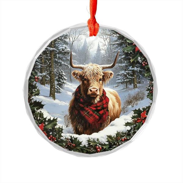 CanvasWis Highland Cow Wonderland Design 1 Crystal...