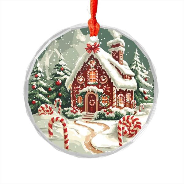 CanvasWis Gingerbread House Xmas Landscape Design ...