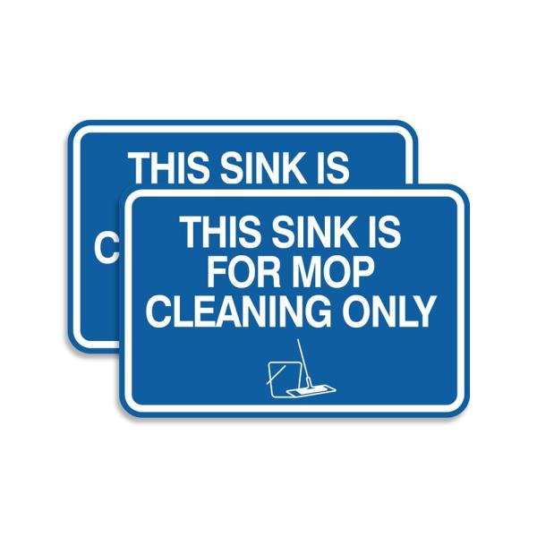 Signs ByLITA Classic Frame This Sink Is For Mop Cl...