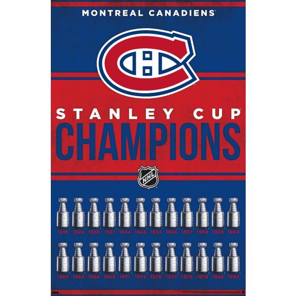 Trends International NHL Montreal Canadiens - Cham...