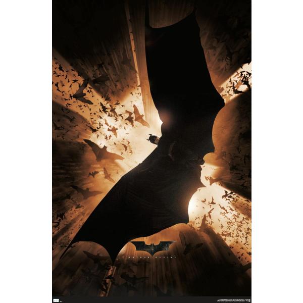DC Comics Batman Begins - One Sheet Wall Poster, 1...