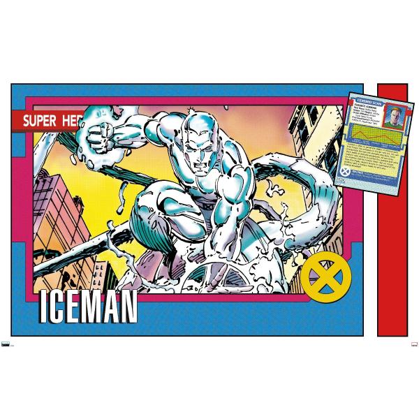 Trends International Marvel Trading Cards - Iceman...