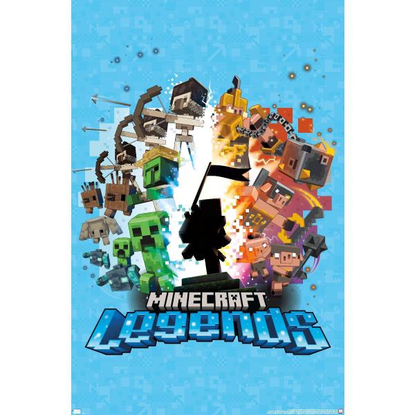 Trends International Minecraft: Legends - Blue Wal...