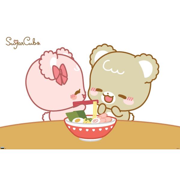 Trends International Sugar Cubs - Ramen Wall Poste...