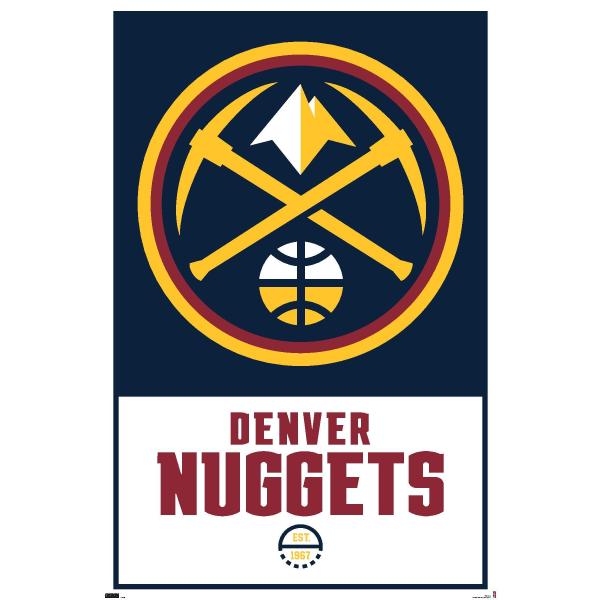 Trends International NBA Denver Nuggets - Logo 21 ...