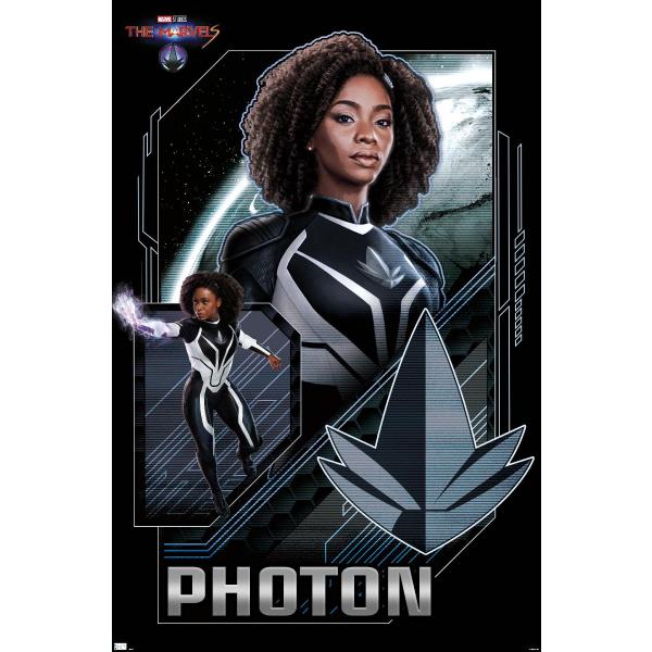 Marvel The Marvels - Photon Wall Poster, 19L" x 13...