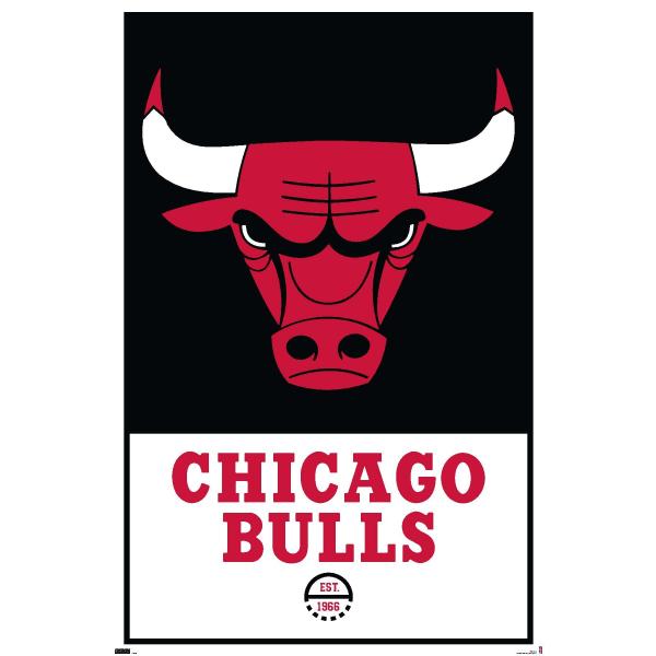 Trends International NBA Chicago Bulls - Logo 21 W...