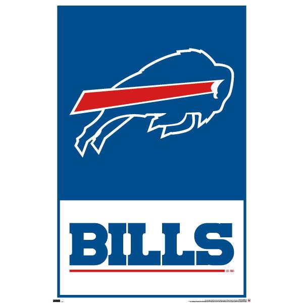 NFL Buffalo Bills - Logo 21 Wall Poster, 19L" x 13...