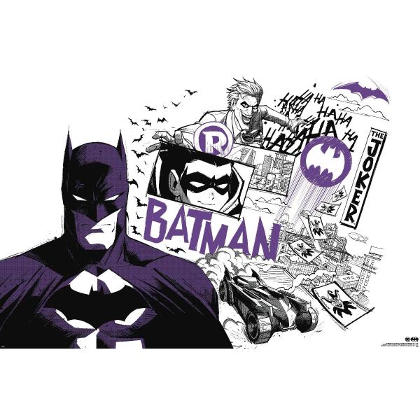 Trends International DC Comics Batman: Gotham Inke...